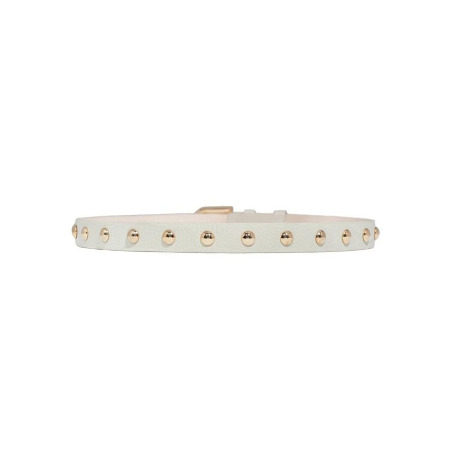 Feminino Baumer Cintos | Cinto Dots - Off White