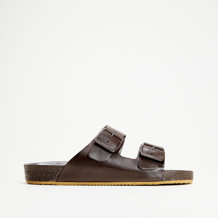 Feminino Artmello Sandalias | Balta - Chocolate