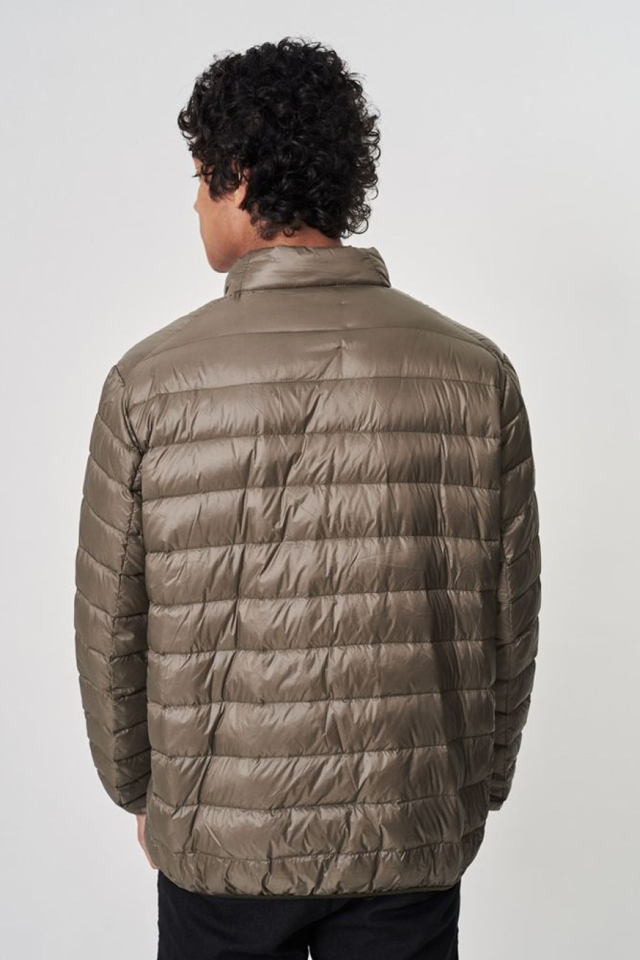 Masculino Kour Jaquetas | Jaqueta Puffer Ultralight - Verde