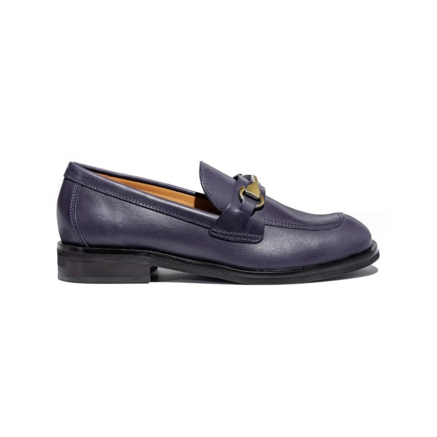 Feminino Baumer Sapatos | Loafer Clarice - Marinho