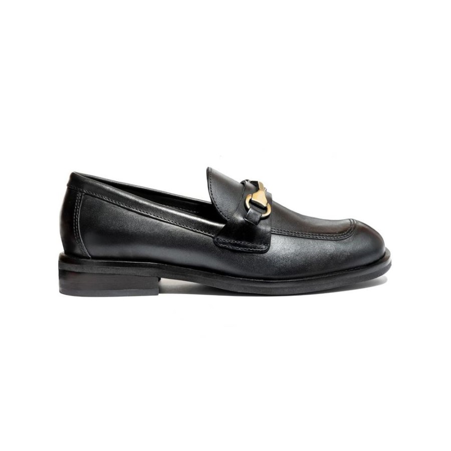 Feminino Baumer Sapatos | Loafer Clarice - Preto