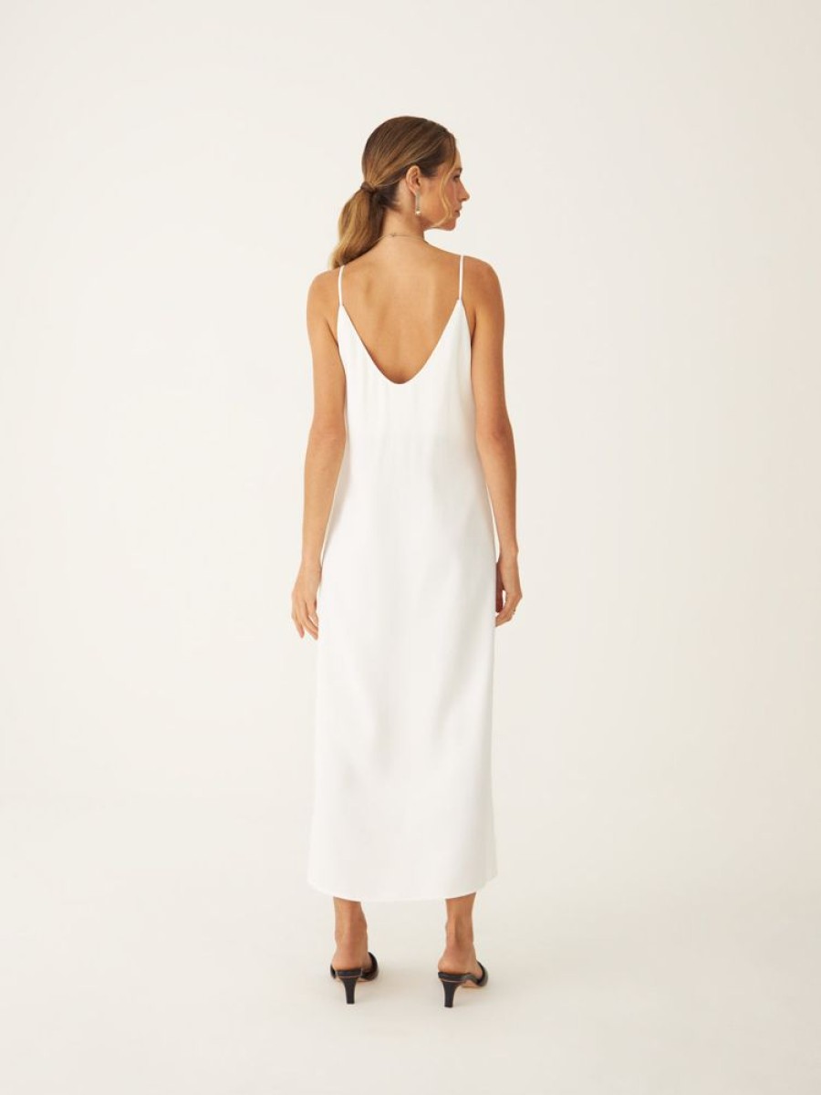 Feminino Ce.ci Vestidos | Vestido Slip Soleil Off White Ce.Ci - Branco