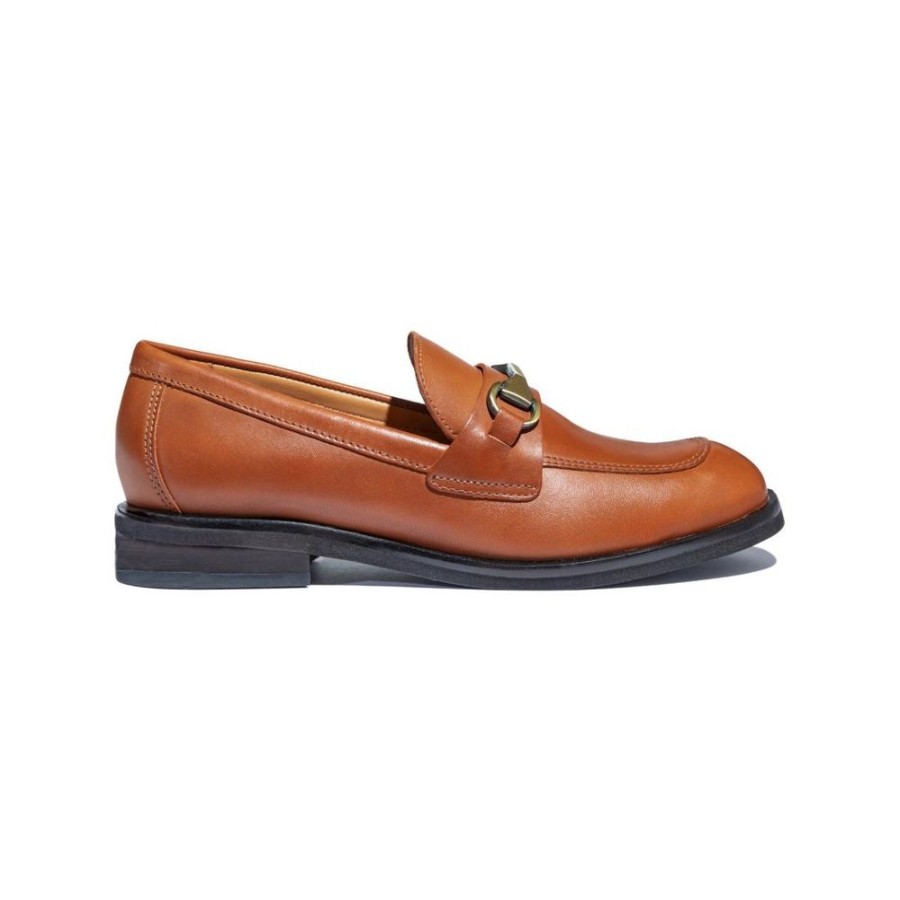 Feminino Baumer Sapatos | Loafer Clarice - Caramelo