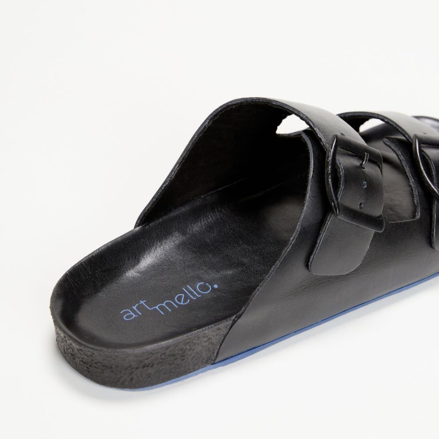 Feminino Artmello Sandalias | Gaspar - Preto