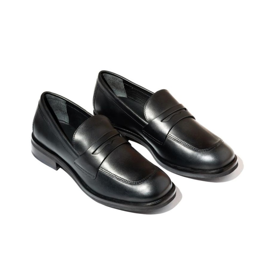 Feminino Baumer Sapatos | Loafer Diana - Preto