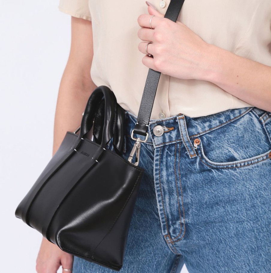 Feminino Alarcon Bolsas | Bolsa Linhas P - Preto