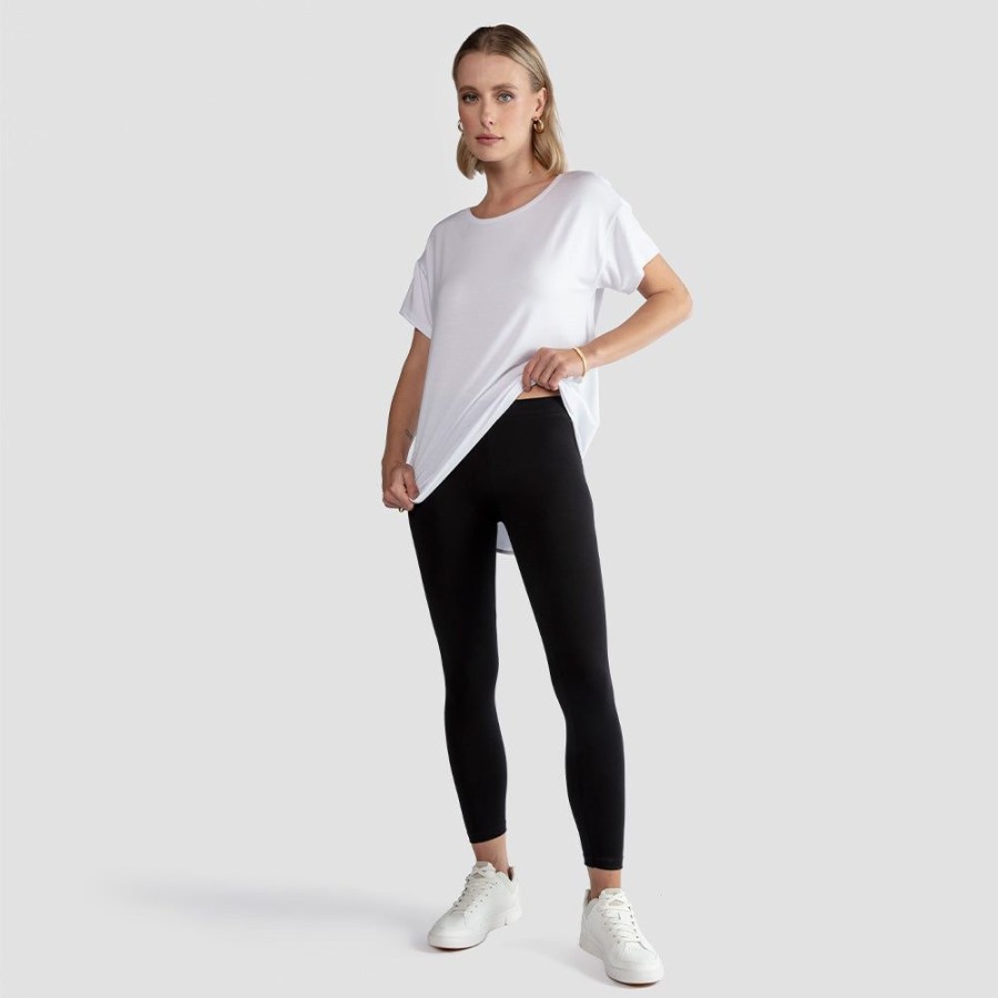 Feminino Basico.com Legging | Calca Legging Pima Feminina - Preto